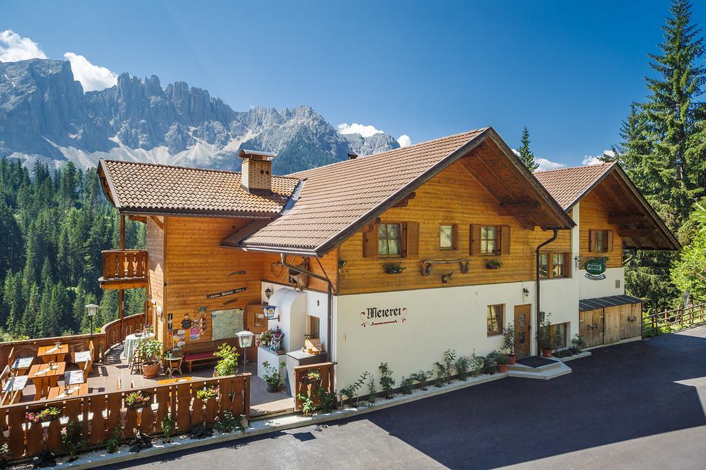 Gasthof Meierei Carezza al Lago Esterno foto